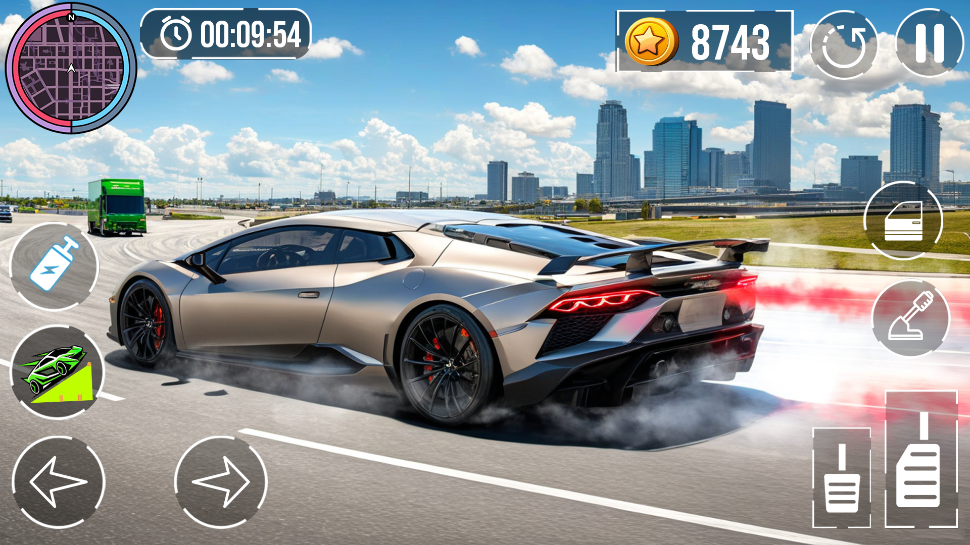 اسکرین شات 5 بازی Crazy Car Drifting and Driving