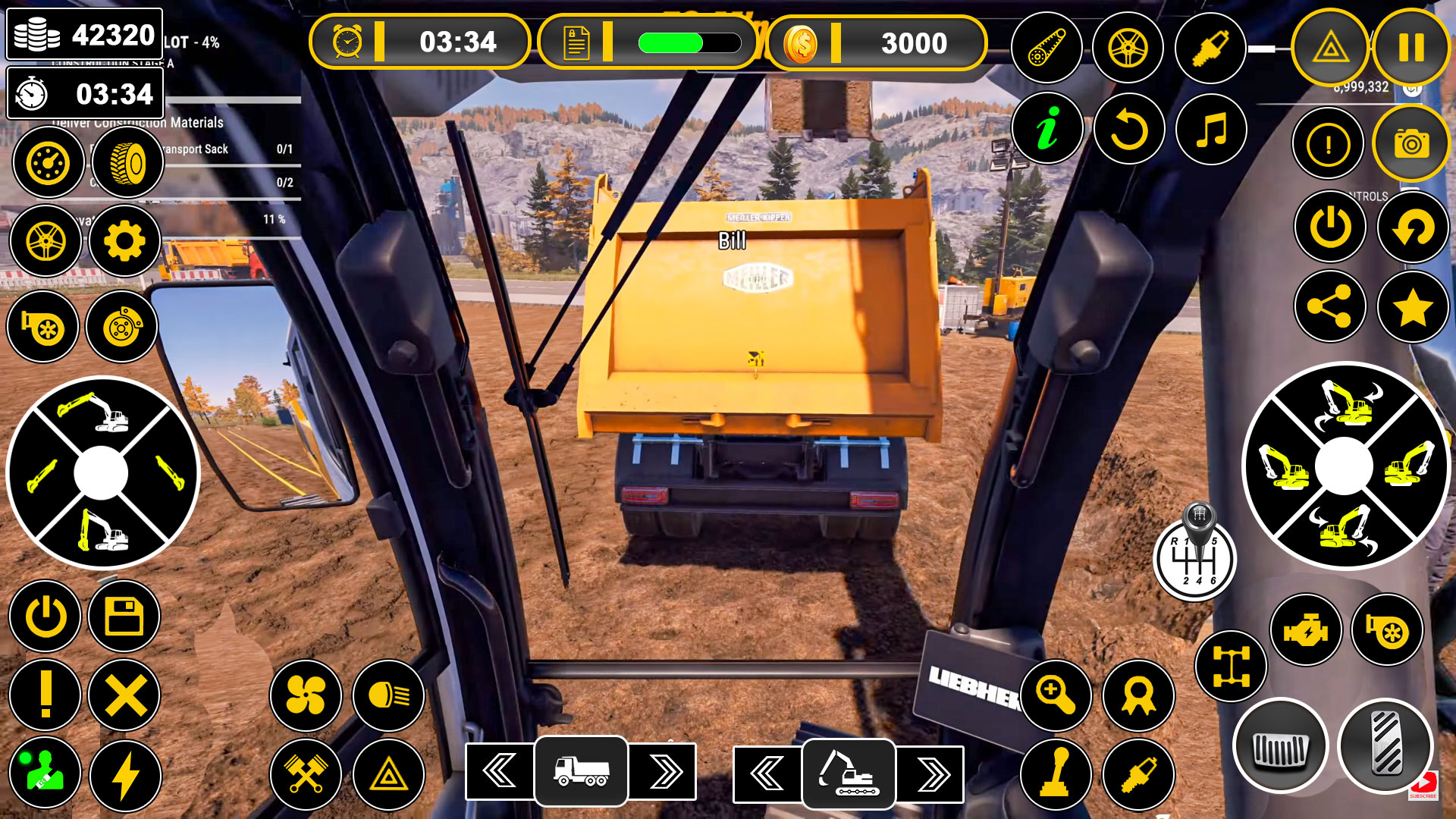 اسکرین شات 5 بازی Snow Excavator Construction 3D