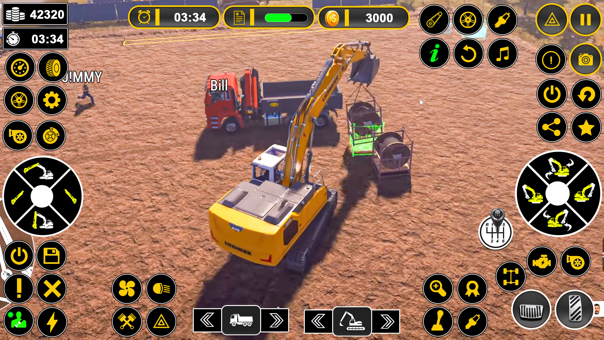 اسکرین شات 7 بازی Snow Excavator Construction 3D