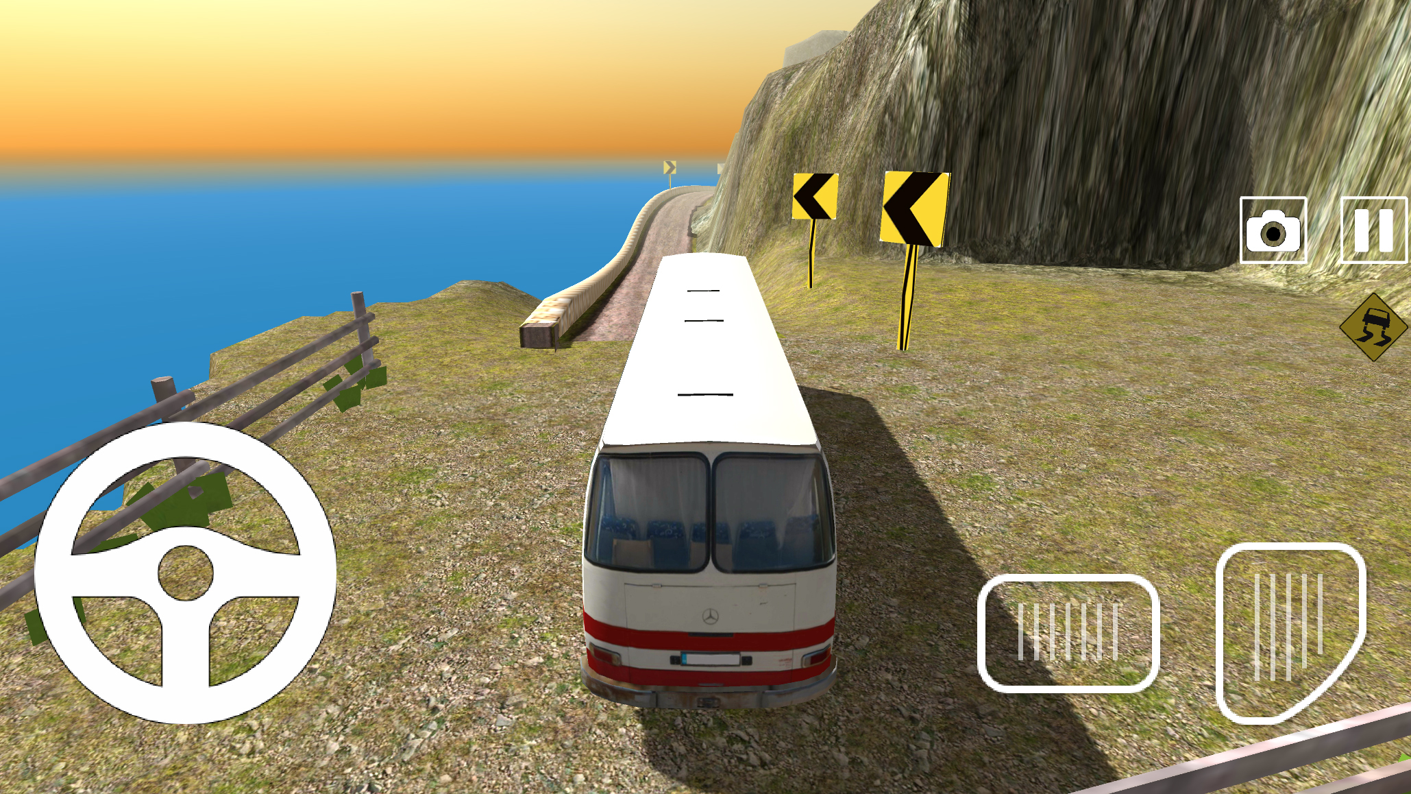 اسکرین شات 3 بازی Offroad Bus Driving Game