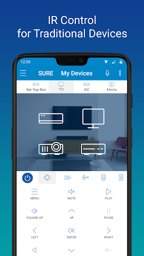 اسکرین شات 6 برنامه SURE - Smart Home and TV Universal Remote