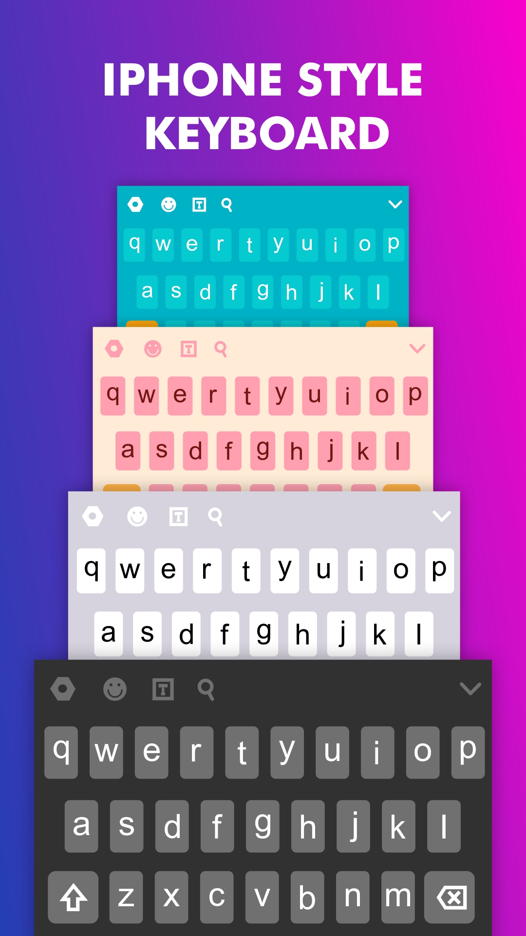 اسکرین شات 2 برنامه Fancy Keyboard 2023