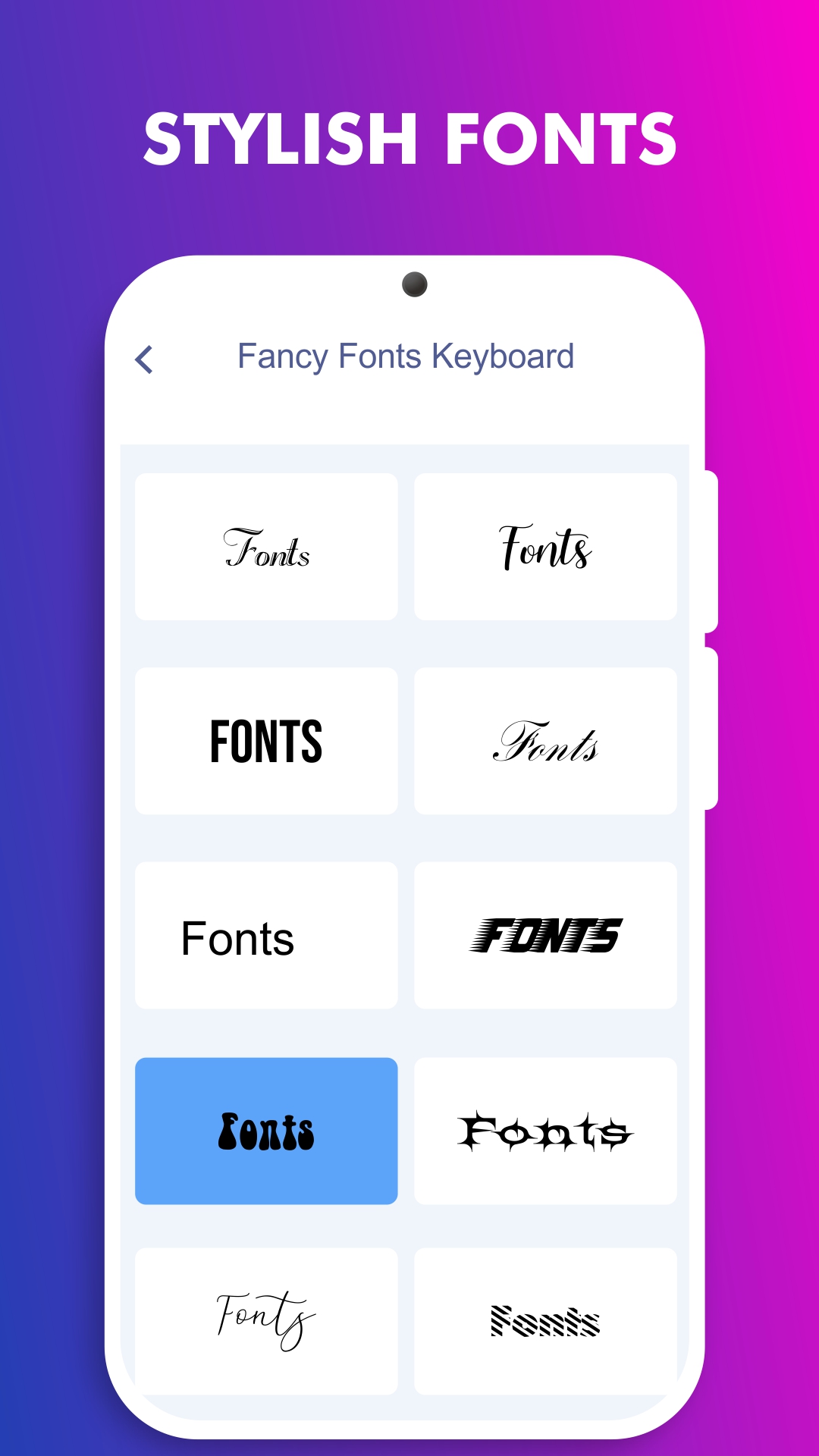 اسکرین شات 4 برنامه Fancy Keyboard 2023