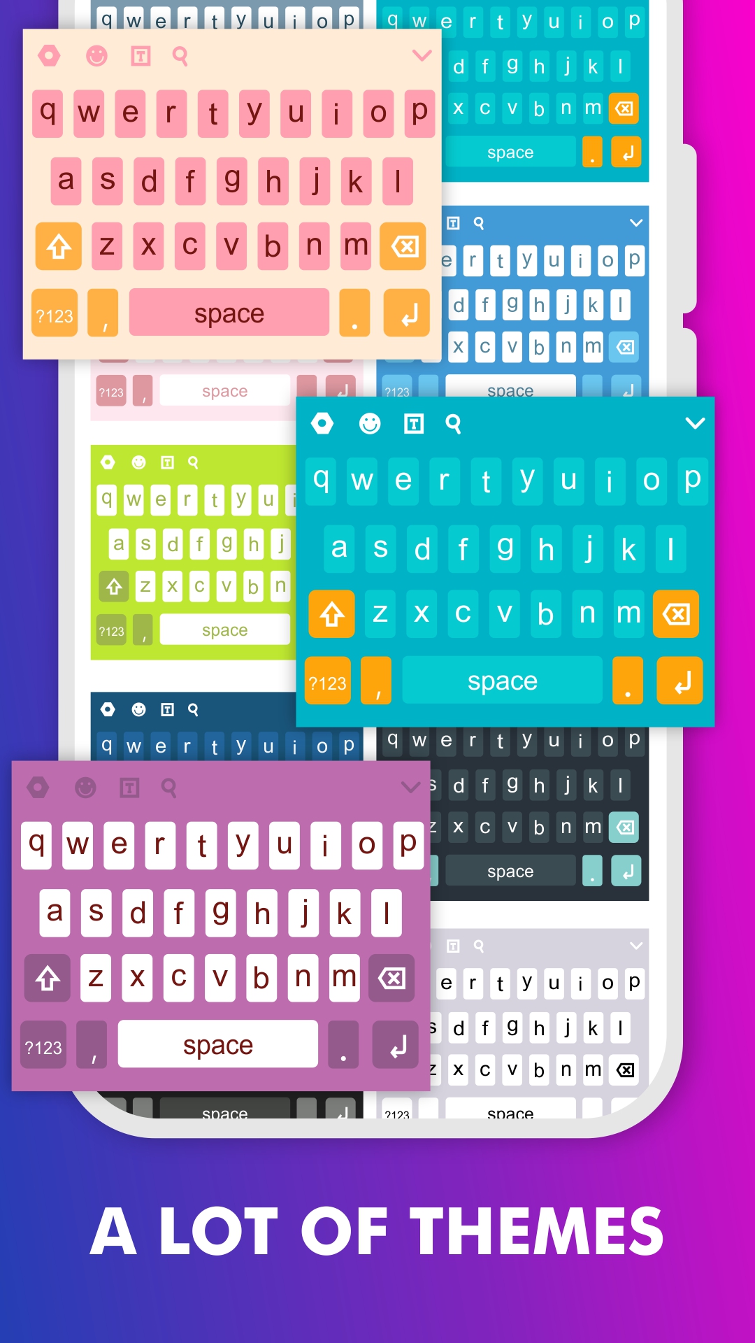 اسکرین شات 1 برنامه Fancy Keyboard 2023