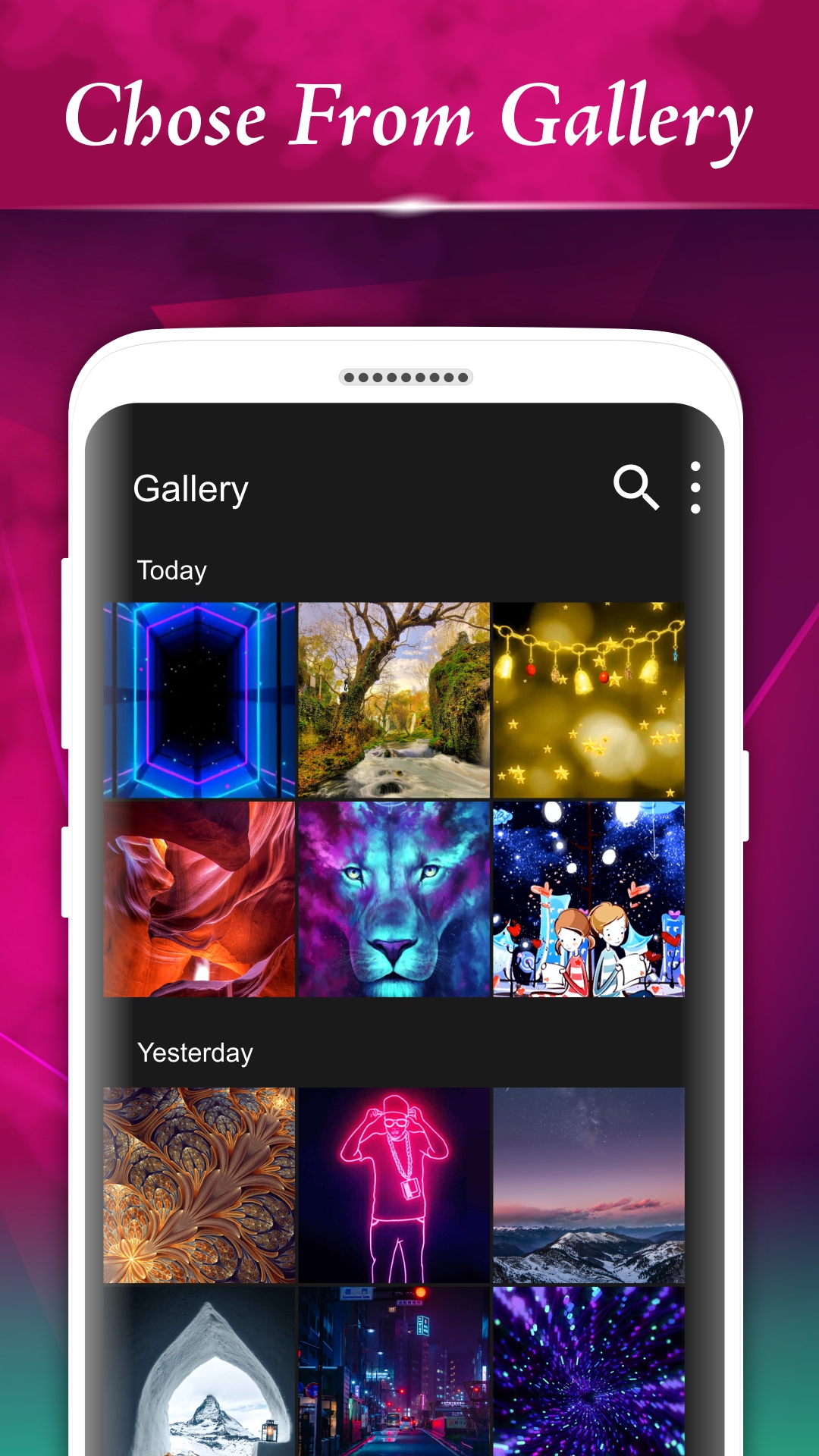 اسکرین شات 5 برنامه Call Screen-Color Caller Flash