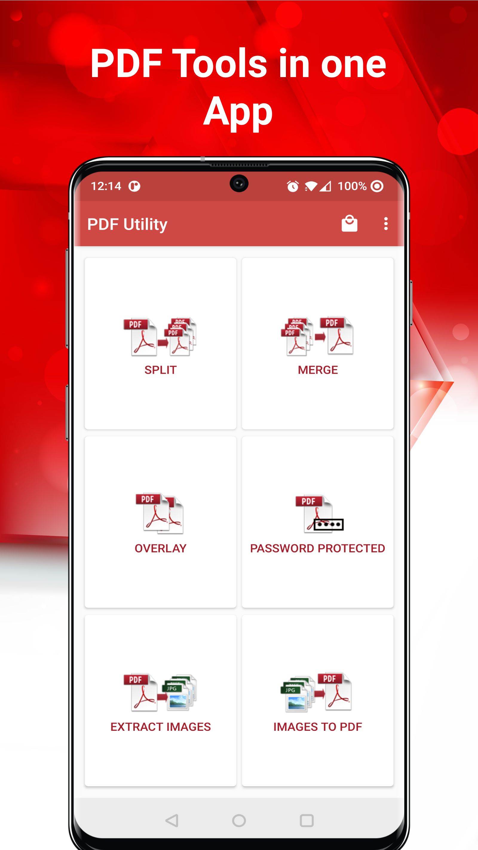 اسکرین شات 2 برنامه PDF Utility - PDF Tools