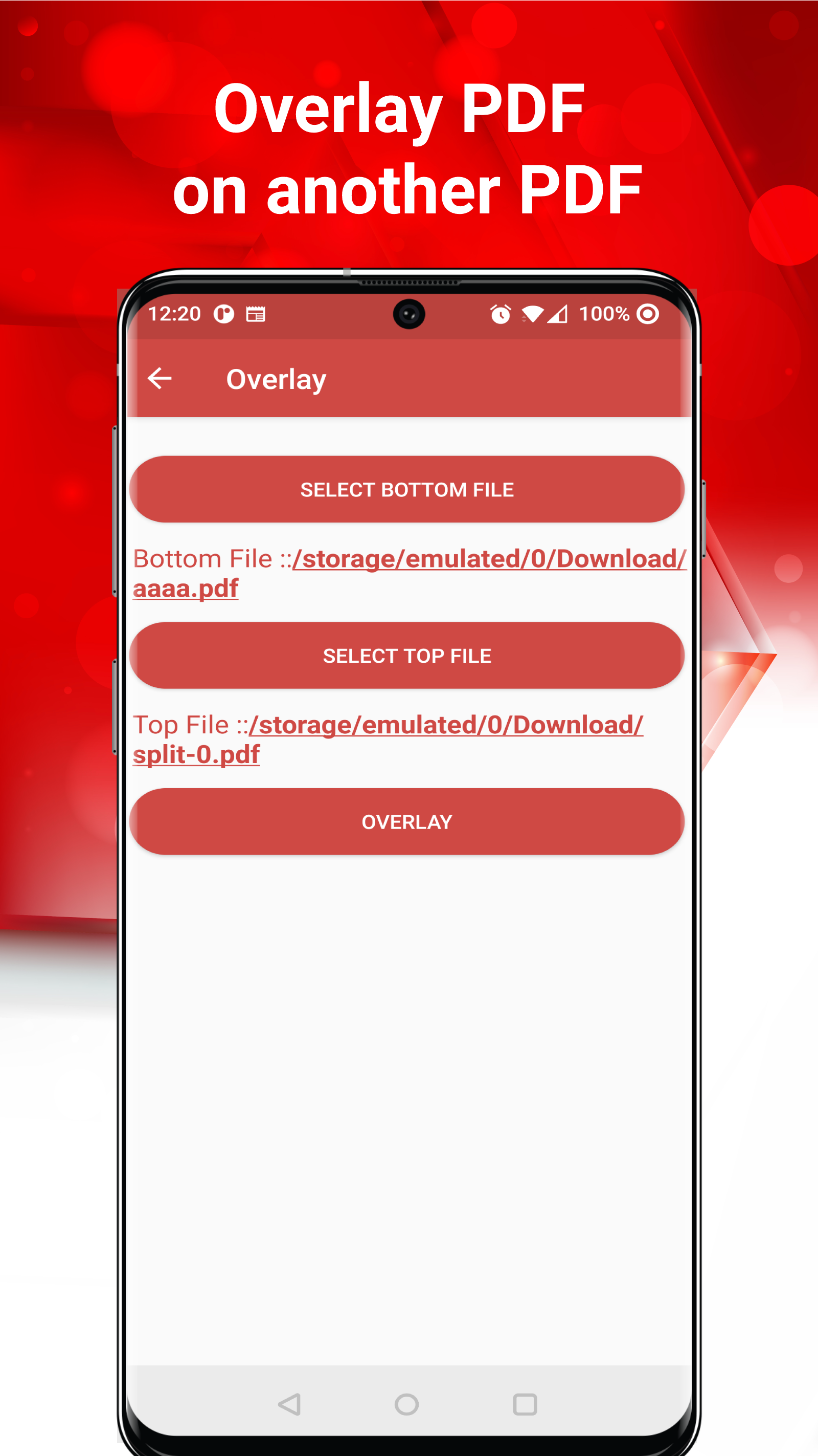 اسکرین شات 5 برنامه PDF Utility - PDF Tools