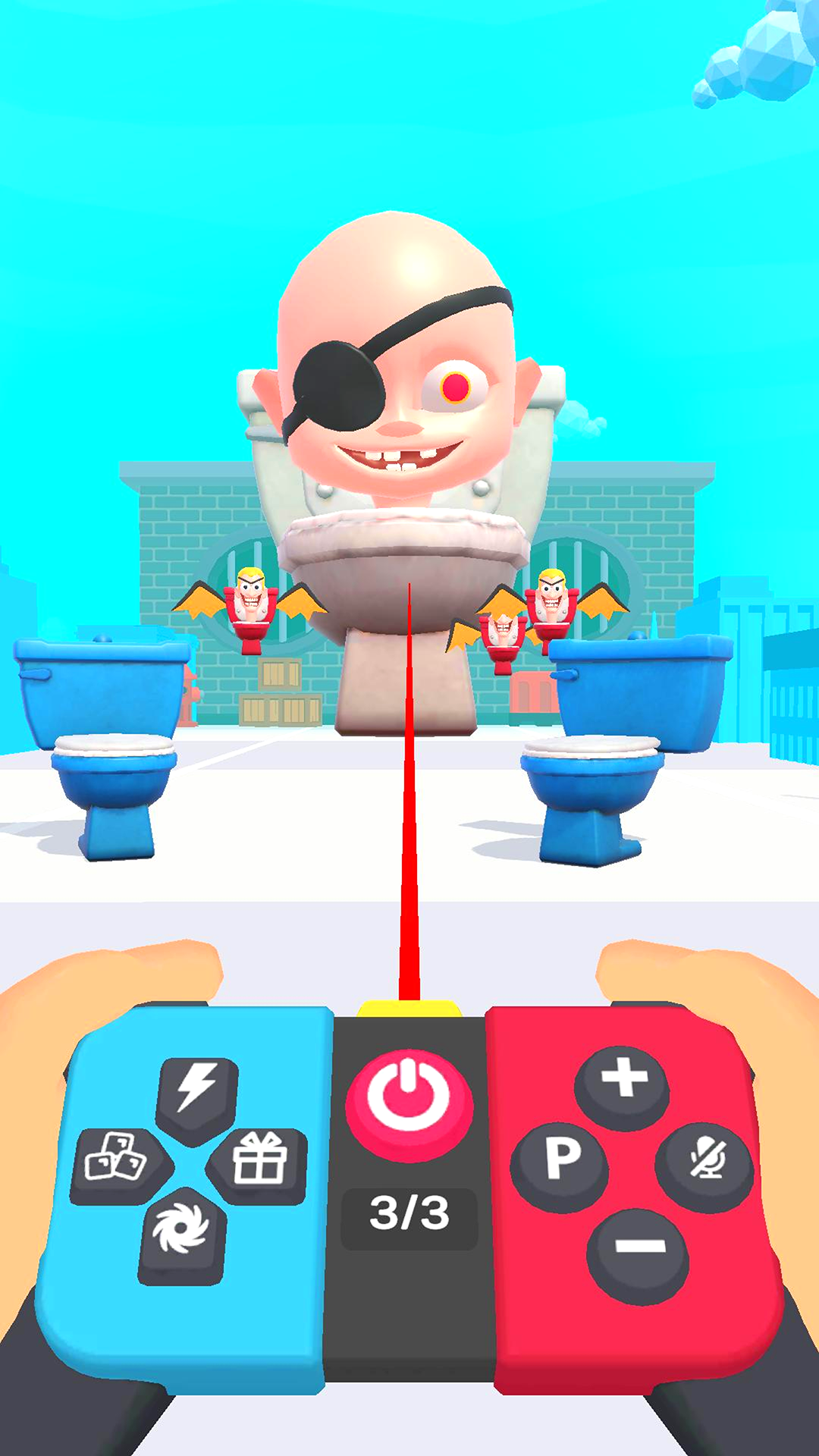 اسکرین شات 5 بازی Toilet Monster Invasion