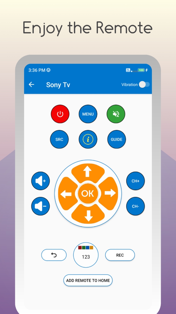 اسکرین شات 3 برنامه Smart TV Remote : Universal Tv