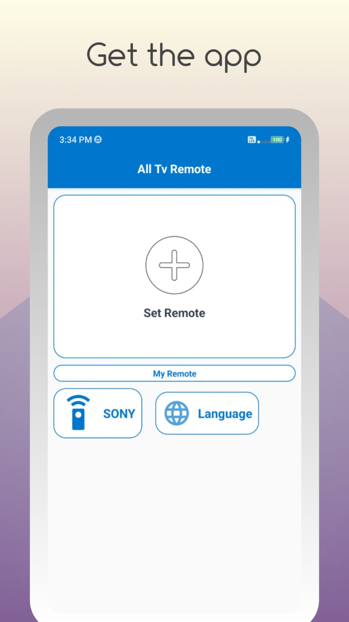 اسکرین شات 1 برنامه Smart TV Remote : Universal Tv