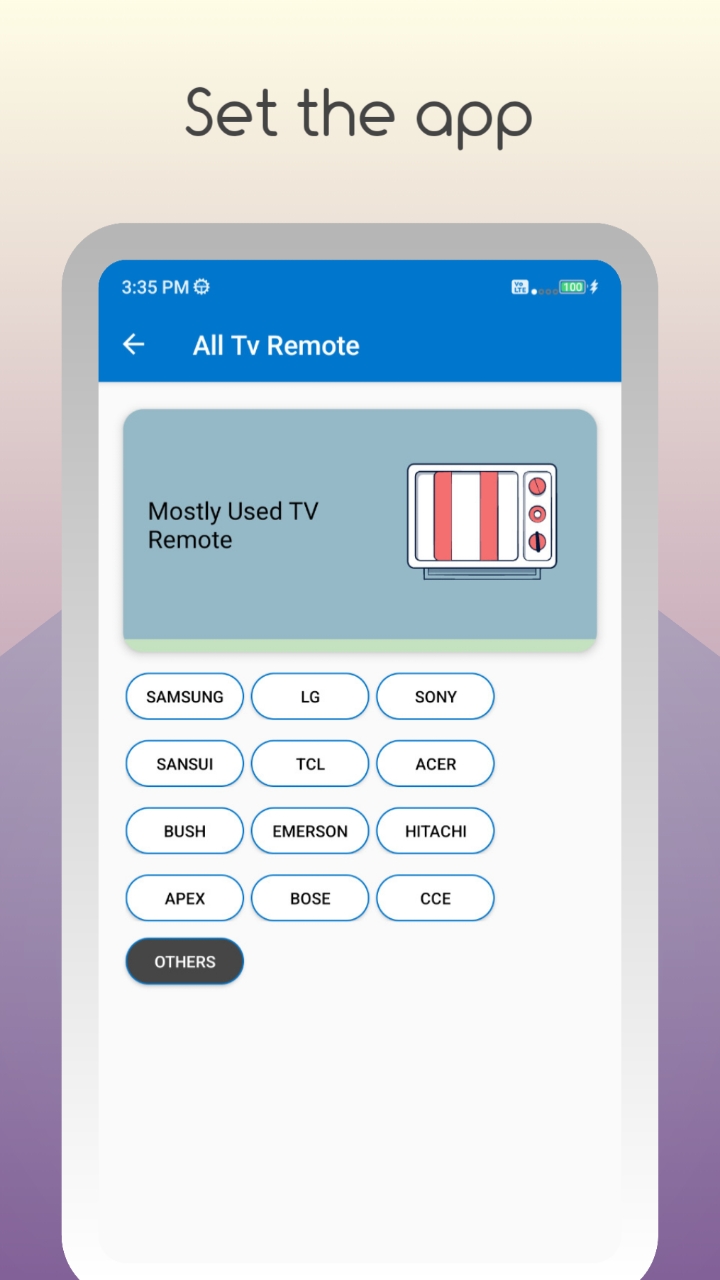 اسکرین شات 2 برنامه Smart TV Remote : Universal Tv