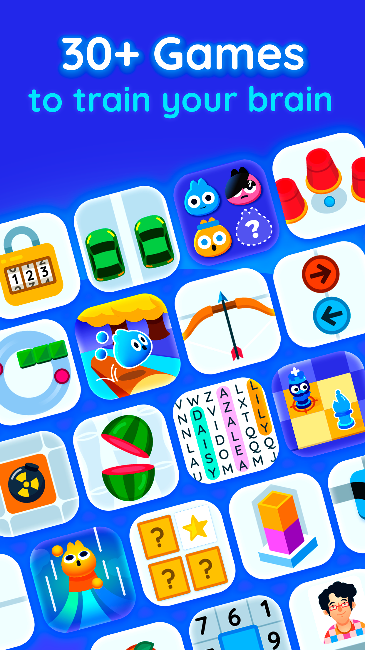 اسکرین شات 2 برنامه Focus - Train your Brain