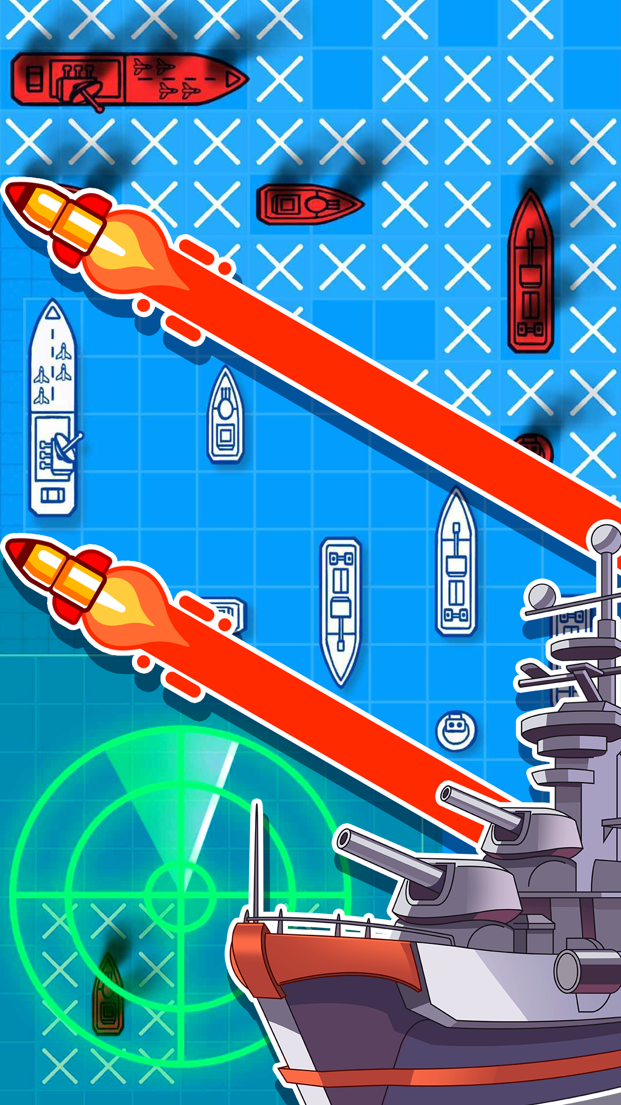 اسکرین شات 4 بازی Sink the Fleet - Sea War