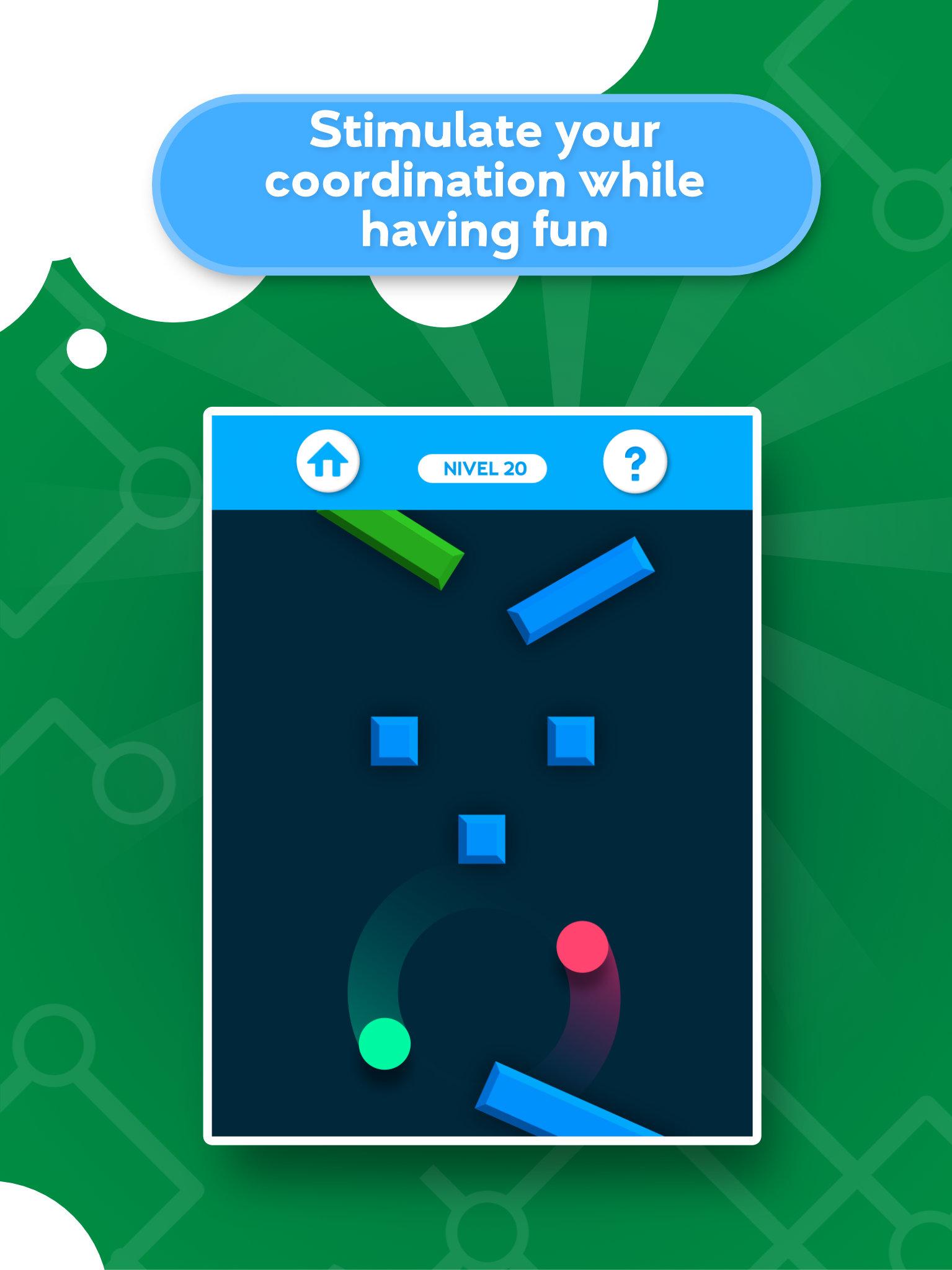 اسکرین شات 1 بازی Train your brain. Coordination