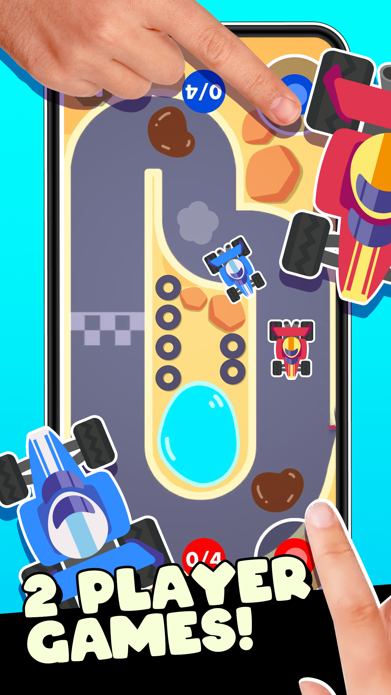 اسکرین شات 2 بازی 2 Player Games - Pastimes