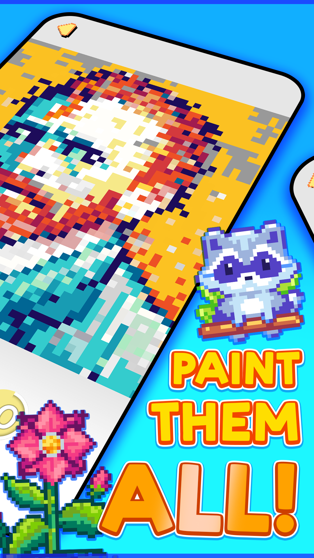 اسکرین شات 2 بازی Color by Number - Pixel art