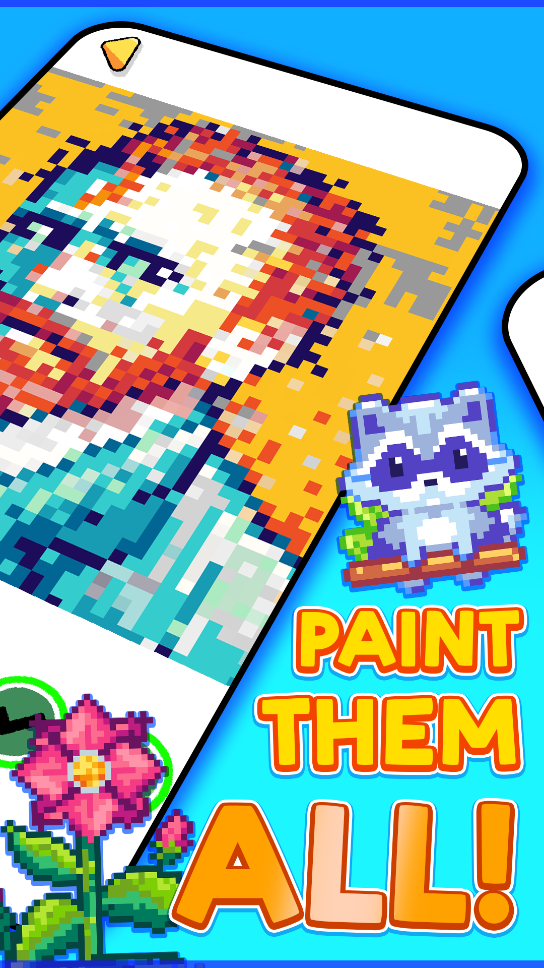 اسکرین شات 2 بازی Color by Number - Pixel art