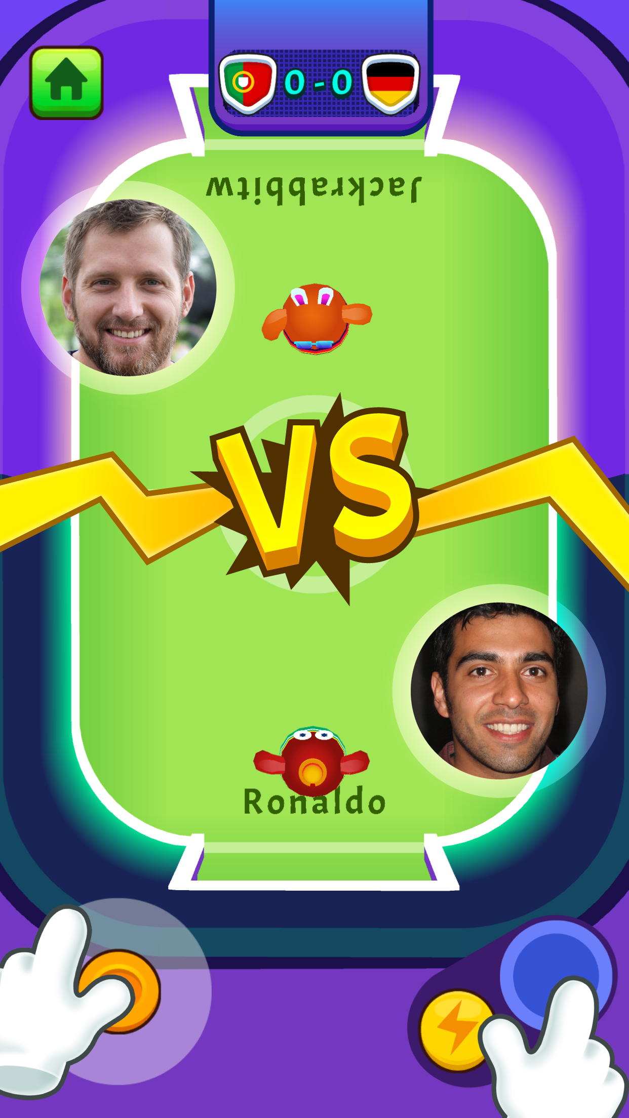 اسکرین شات 1 بازی 2 Player Games - Soccer 2023