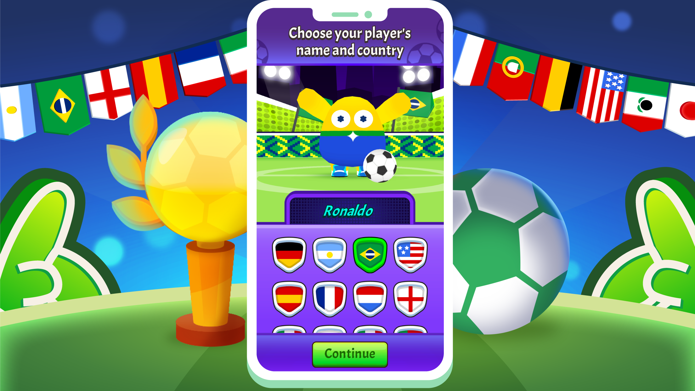 اسکرین شات 7 بازی 2 Player Games - Soccer 2023