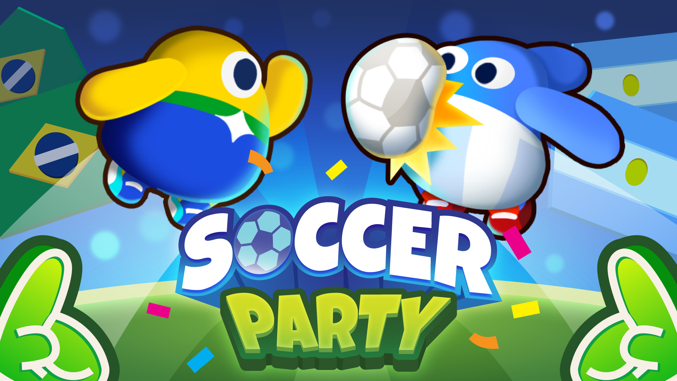 اسکرین شات 8 بازی 2 Player Games - Soccer 2023