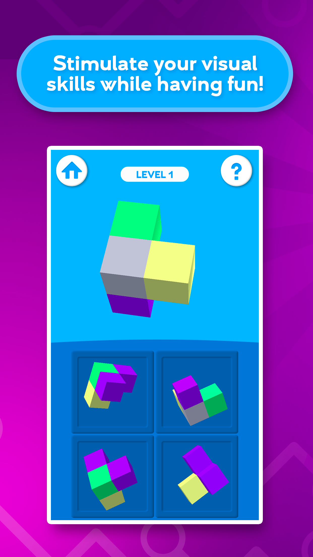 اسکرین شات 1 بازی Train your Brain. Visuospatial