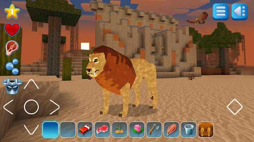 اسکرین شات 2 بازی AdventureCraft: 3D Craft Building & Block Survival