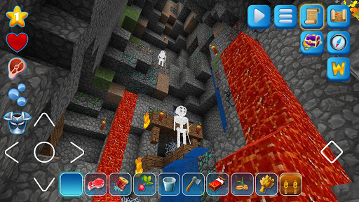 اسکرین شات 5 بازی AdventureCraft: 3D Craft Building & Block Survival