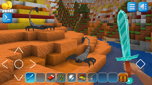 اسکرین شات 3 بازی AdventureCraft: 3D Craft Building & Block Survival
