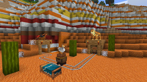 اسکرین شات 1 بازی PrimalCraft: Cubes Craft & Survive Game