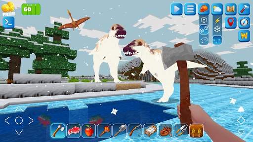اسکرین شات بازی RaptorCraft 3D: Survival Craft ► Dangerous Worlds 2