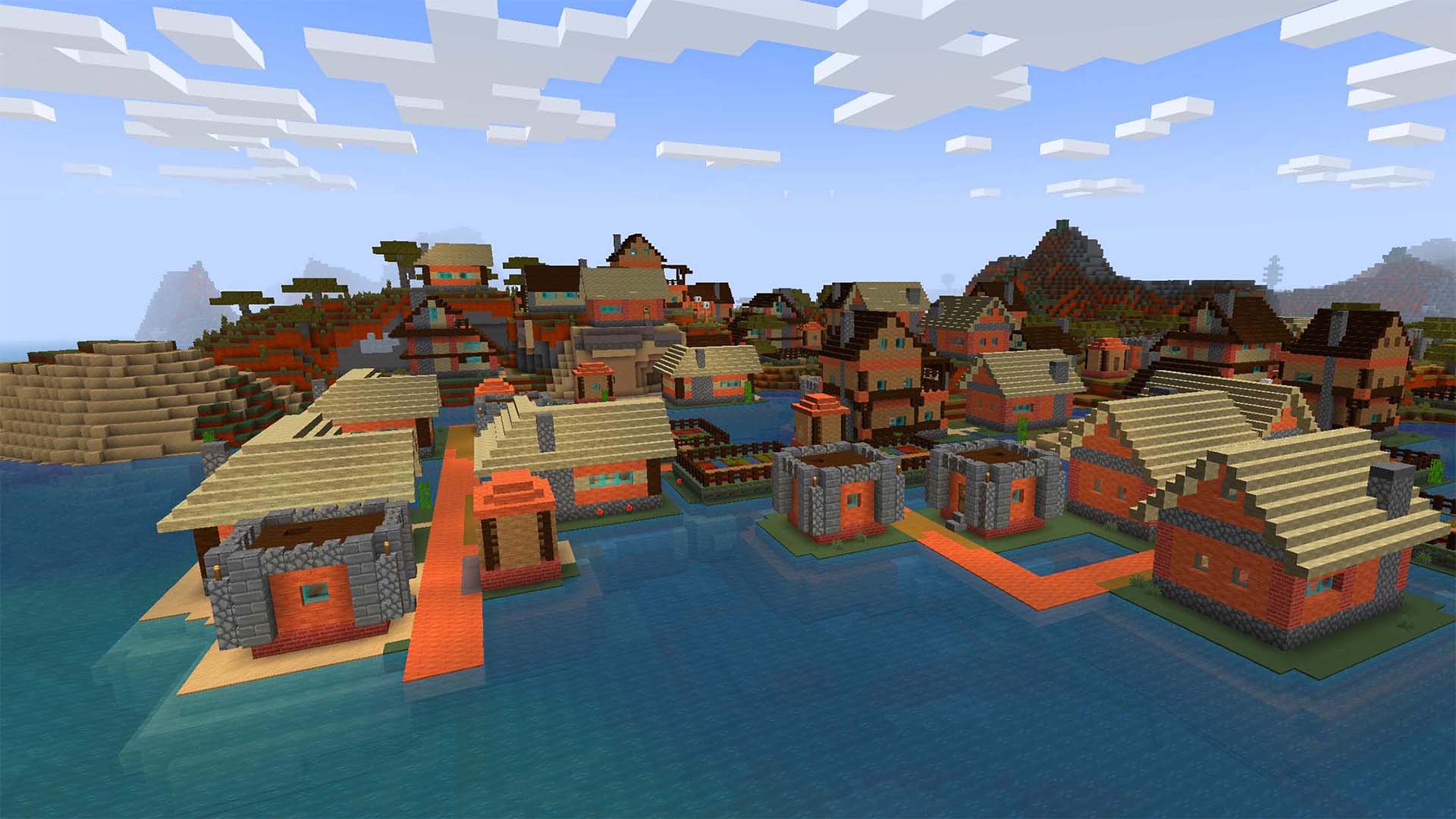 اسکرین شات 2 بازی Mini Block Craft Realm Craft
