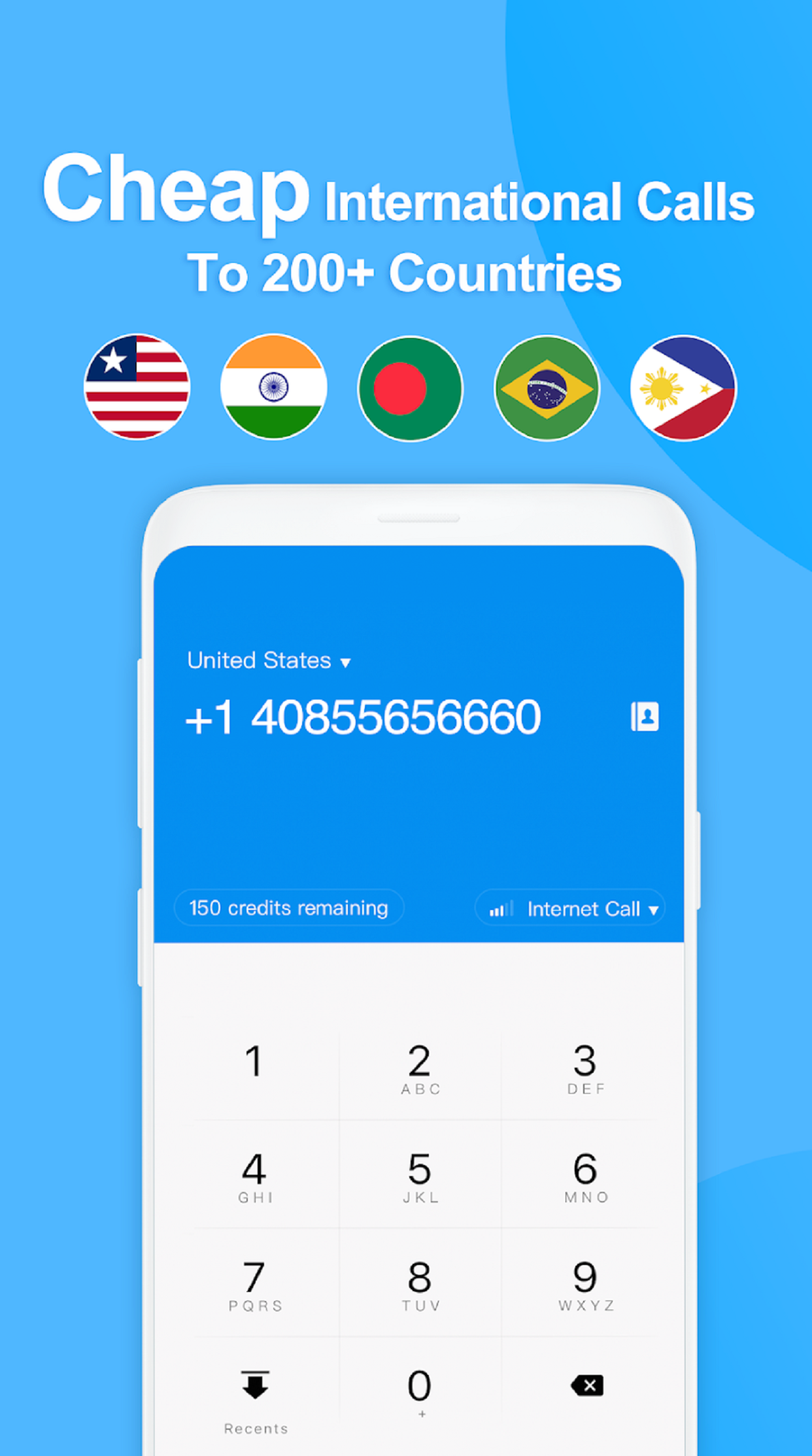 اسکرین شات 3 برنامه 2nd Phone Number: Text & Call