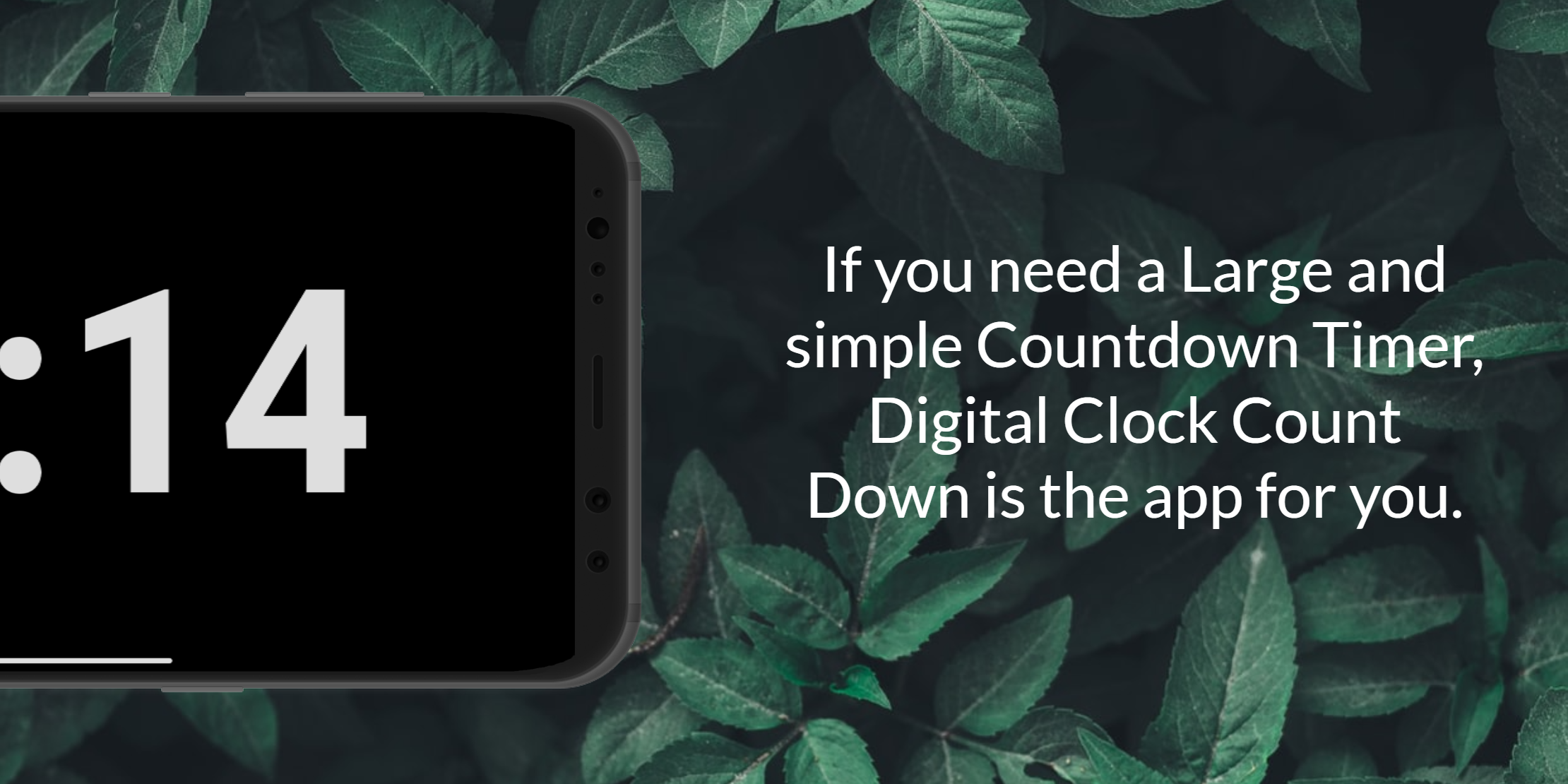 اسکرین شات 3 برنامه Digital Clock Count Down - Clock Timer