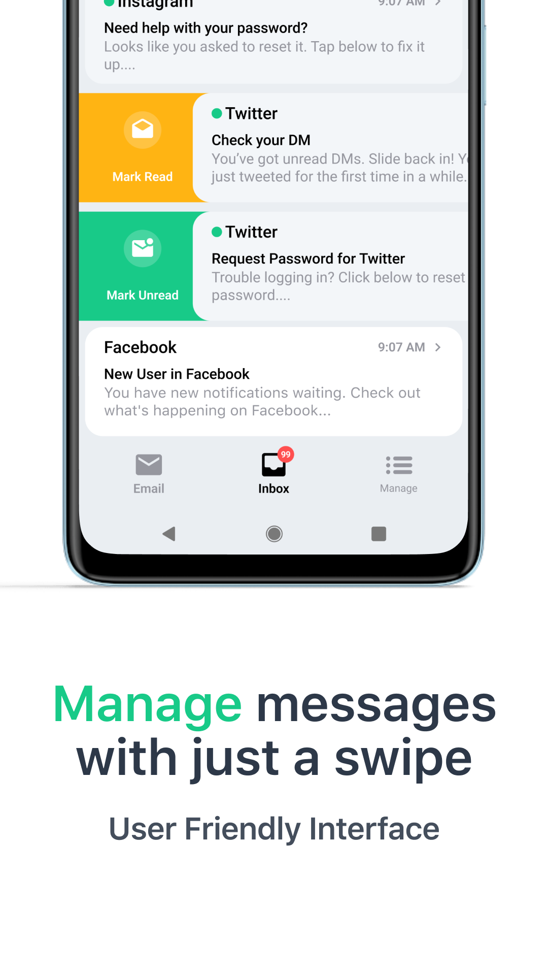 اسکرین شات 6 برنامه Temp Mail - Temporary Email