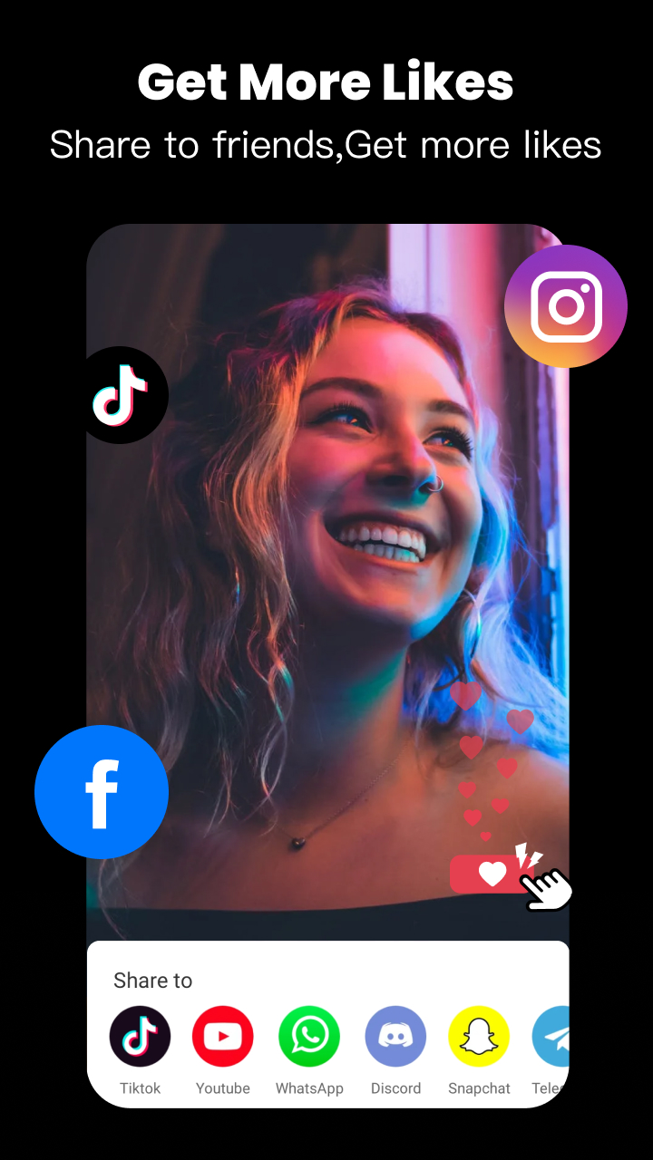 اسکرین شات 2 برنامه Tempo - Music Video Maker