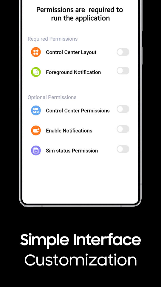 اسکرین شات 6 برنامه Control Center S25 Style