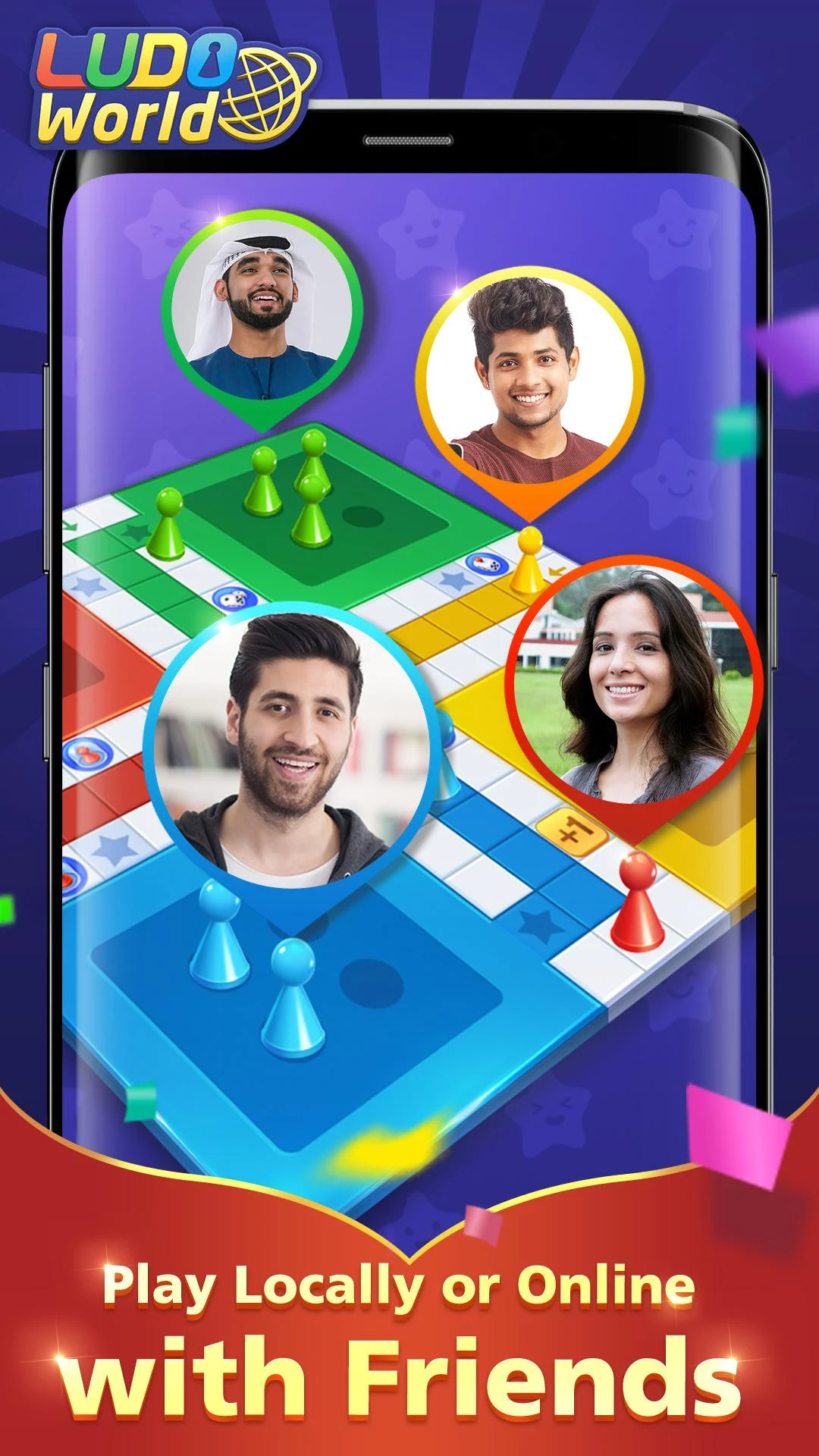 اسکرین شات 2 بازی Ludo World-Ludo Superstar