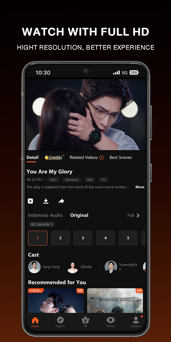 اسکرین شات برنامه WeTV: Asian & Local Drama 5