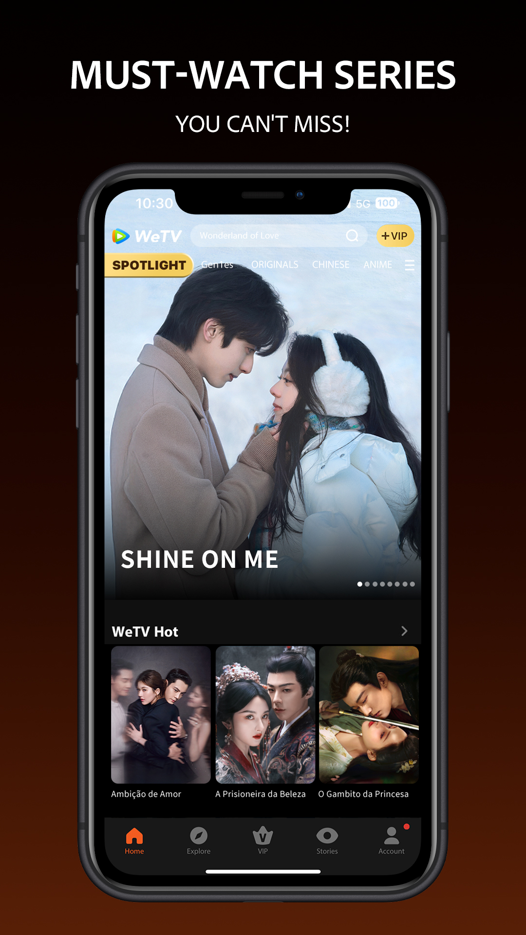 اسکرین شات 1 برنامه WeTV: Asian & Local Drama