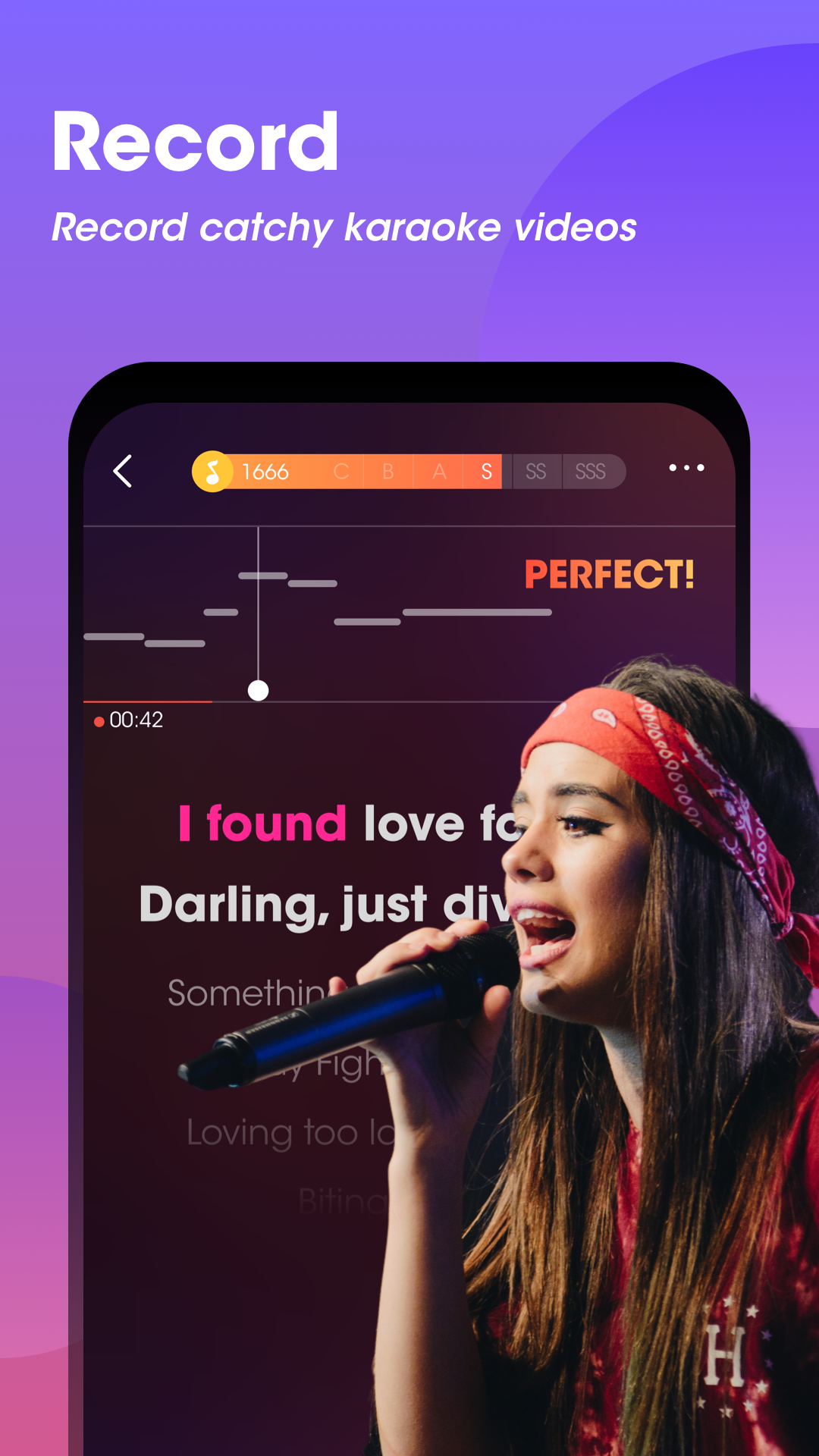 اسکرین شات 2 برنامه WeSing - Karaoke, Party & Live