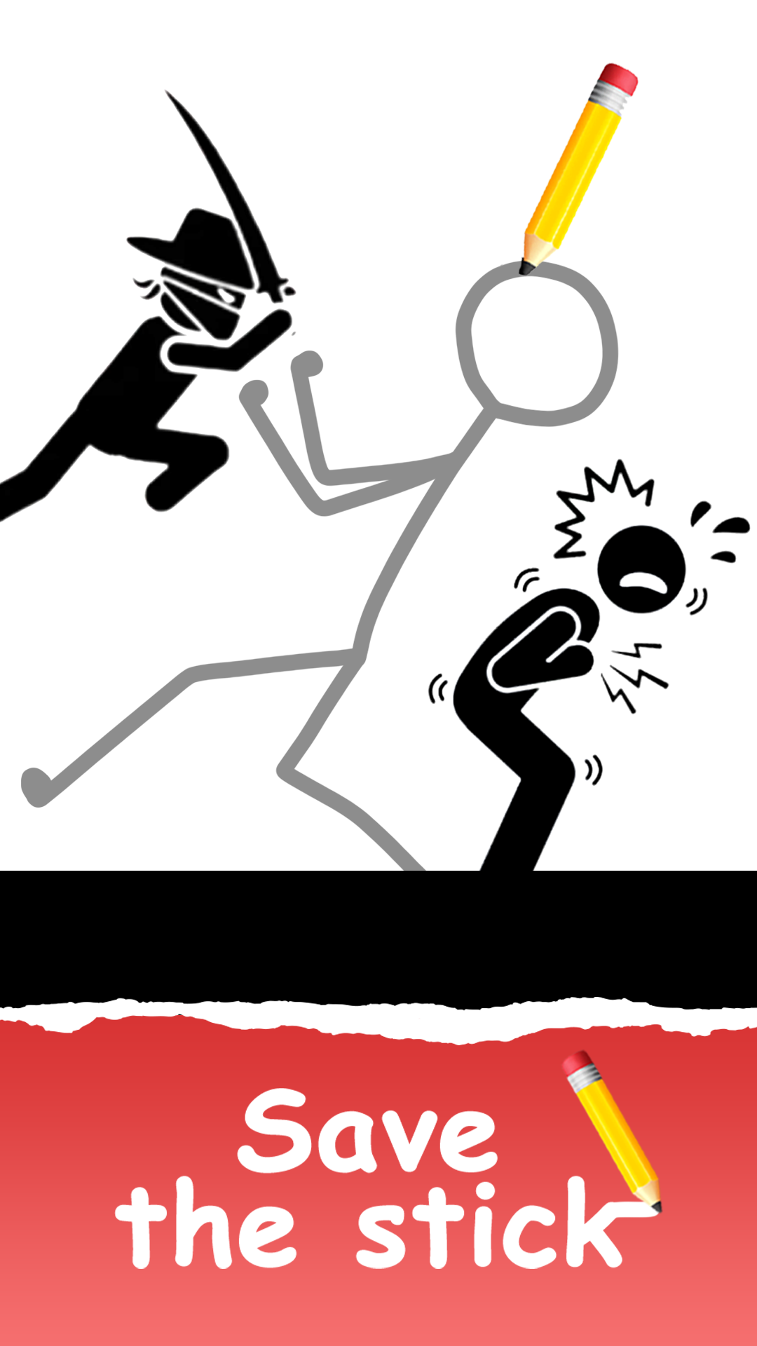 اسکرین شات 1 بازی Save The Stick: Draw 2 Save