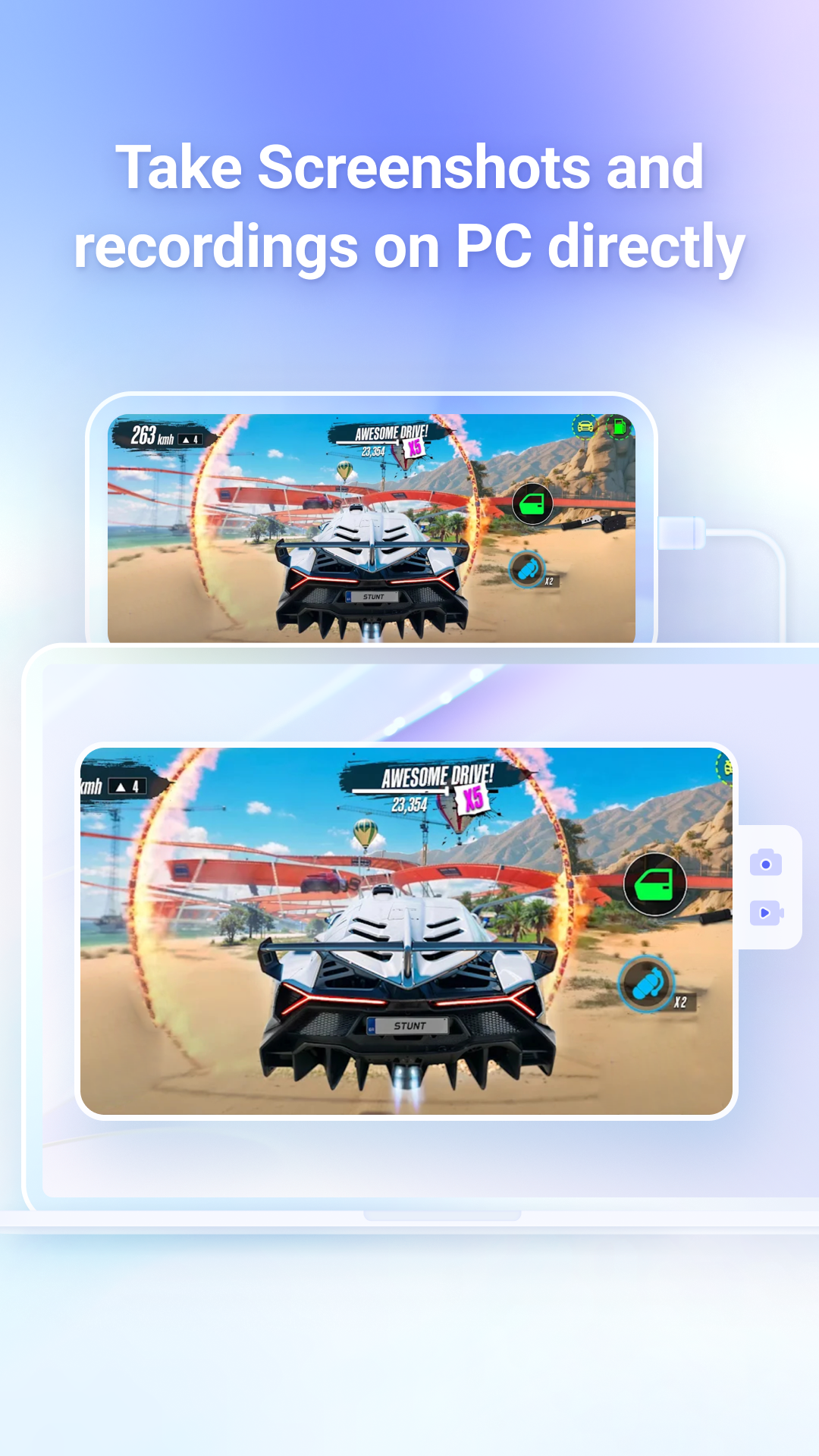 اسکرین شات 5 برنامه Phone Mirror - Android to PC