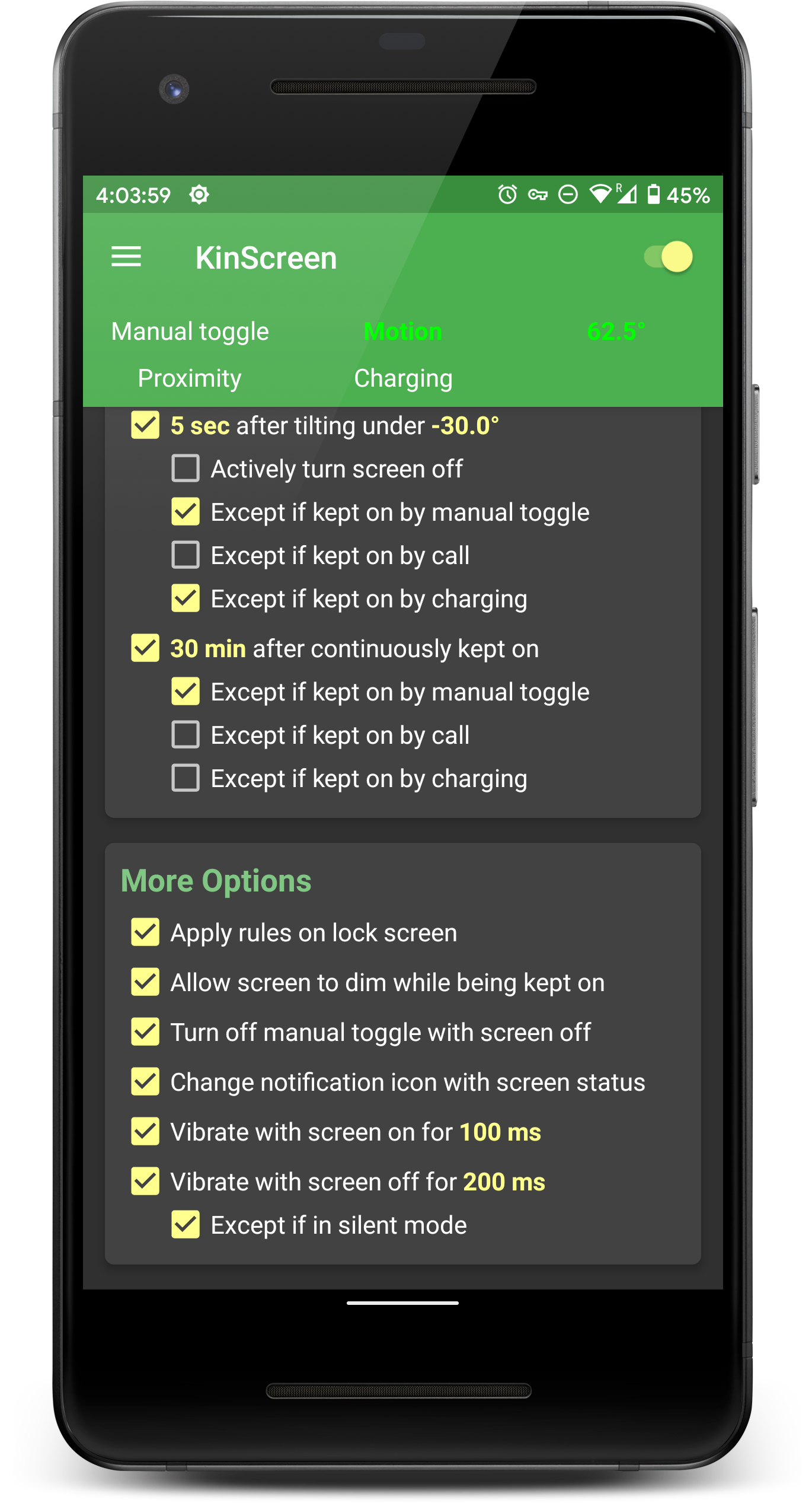 اسکرین شات 4 برنامه KinScreen: Screen Control