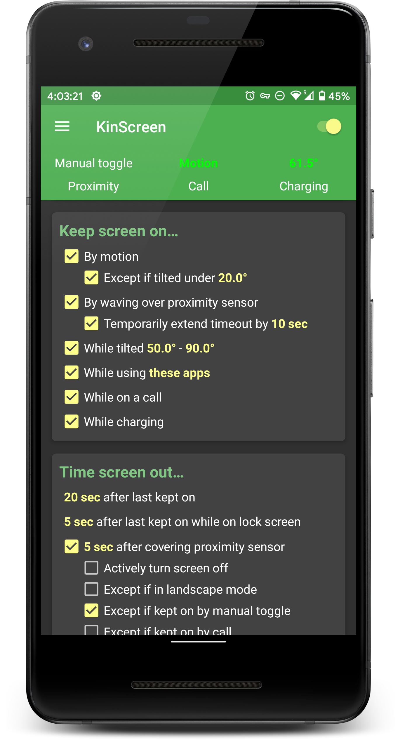 اسکرین شات 2 برنامه KinScreen: Screen Control