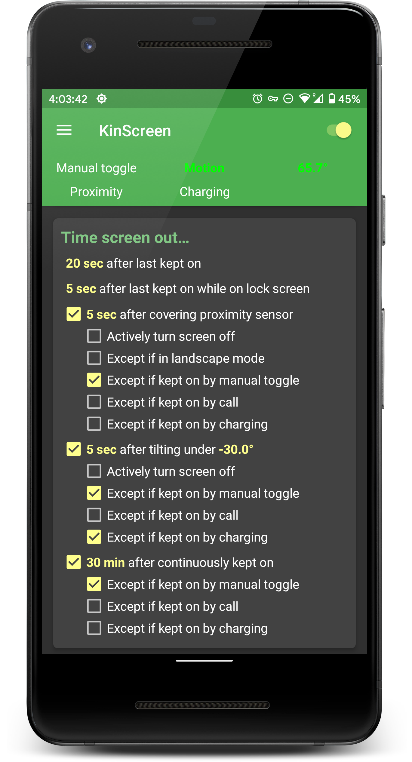 اسکرین شات 3 برنامه KinScreen: Screen Control