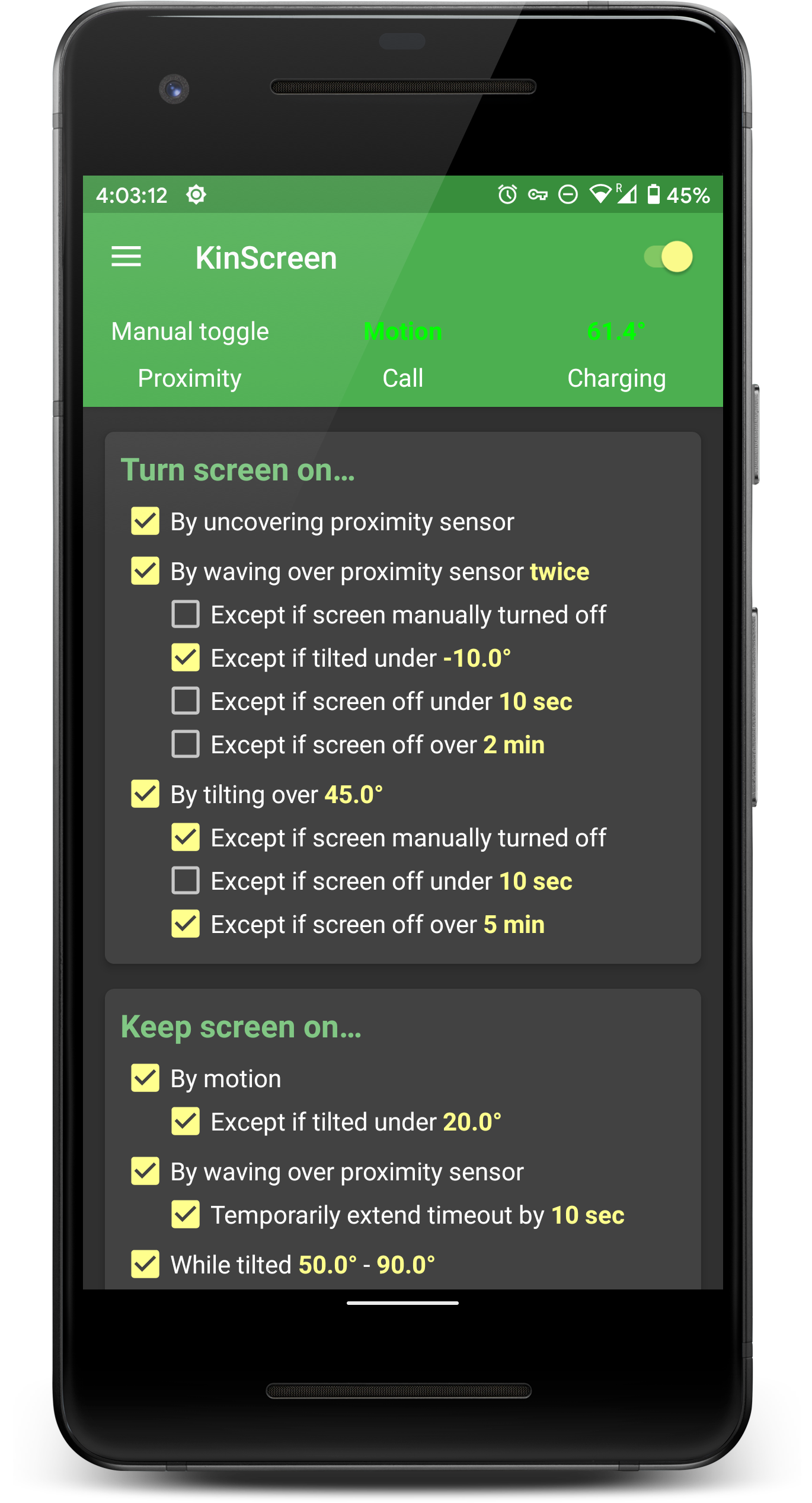اسکرین شات 1 برنامه KinScreen: Screen Control