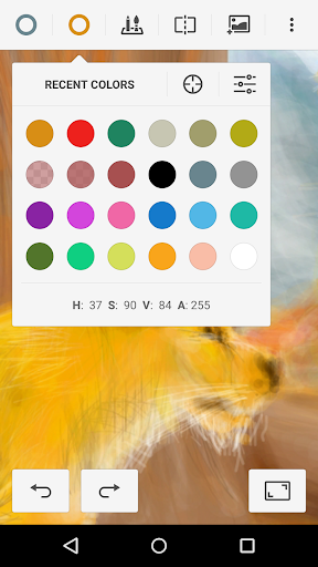 اسکرین شات 4 برنامه Paint Free