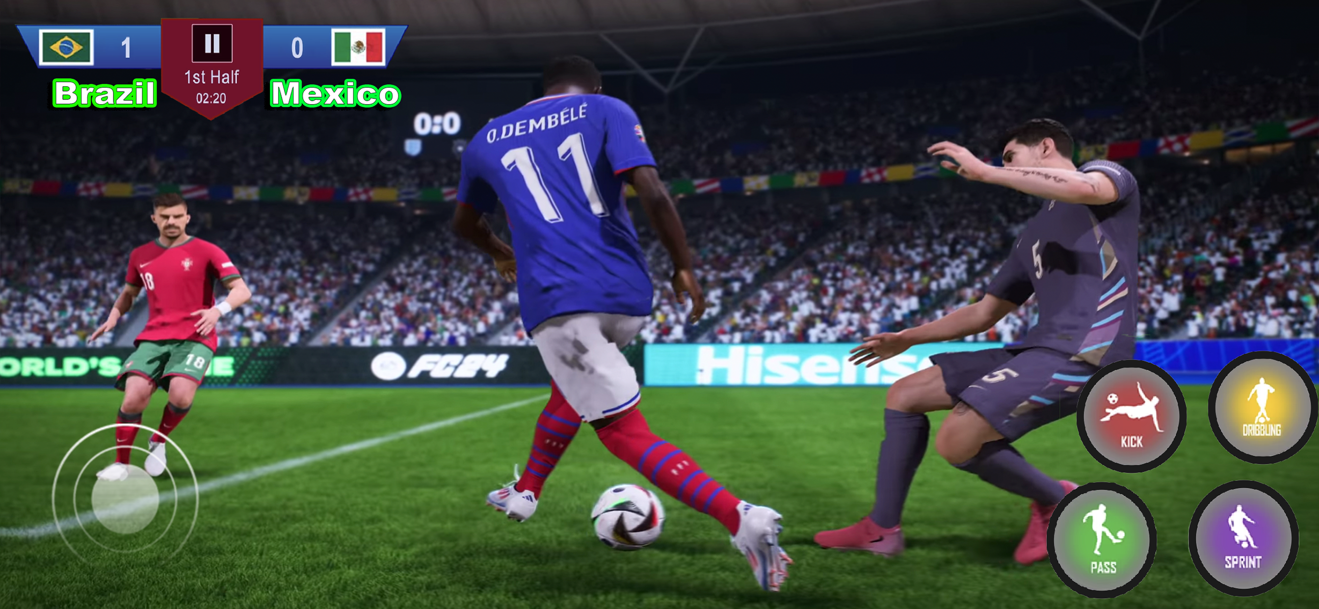 اسکرین شات 4 بازی Football Games 2025: Pro Kick