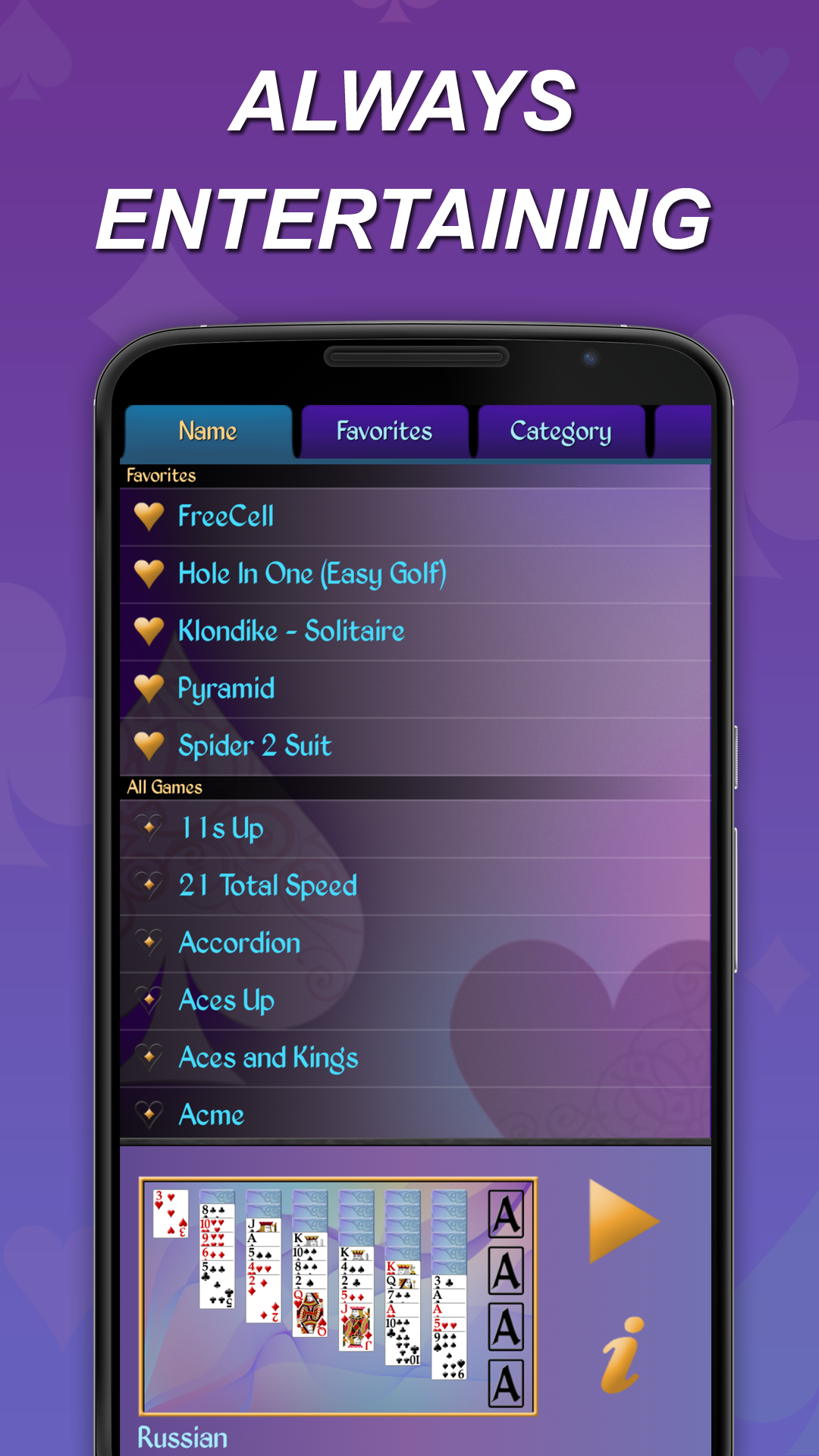 اسکرین شات 3 بازی Solitaire MegaPack