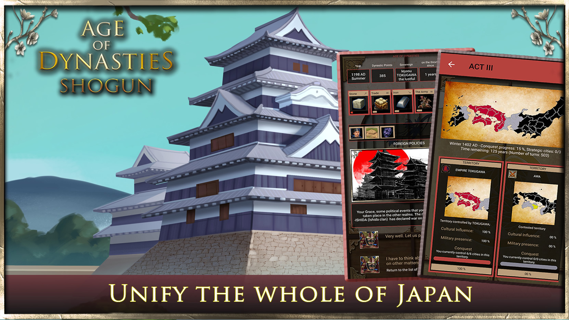 اسکرین شات 2 بازی Shogun: Age of Dynasties